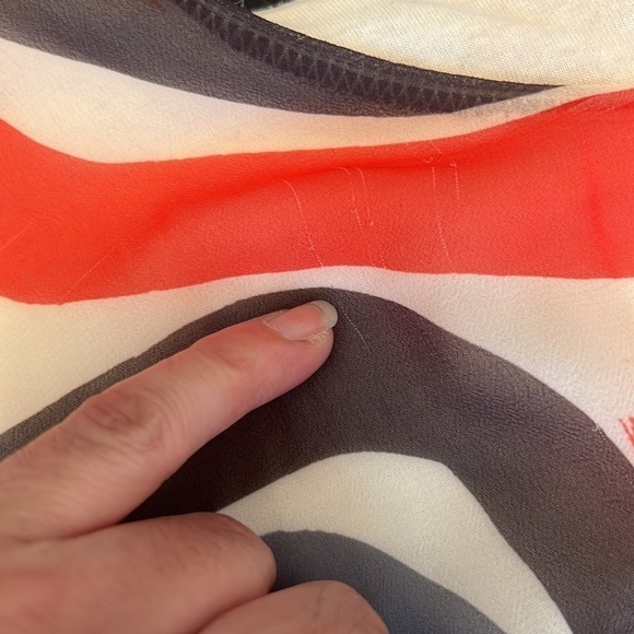 Banana Republic Casual Elegant Multicolor Sleeveless A-Line Dress Size 4 - Picture 14 of 14